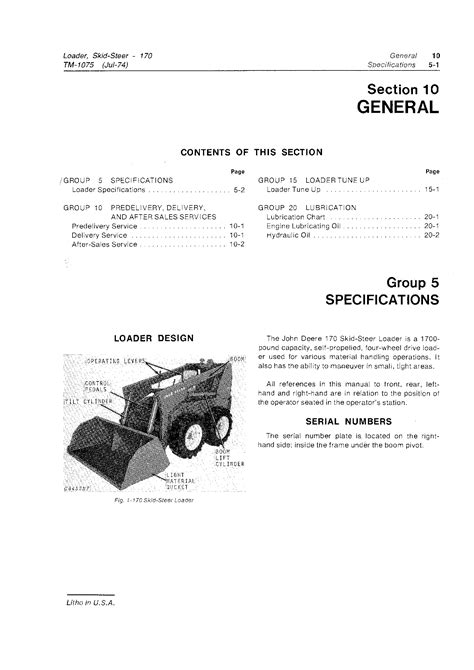 john deere 170 skid steer lift capacity|john deere 170 manual pdf.